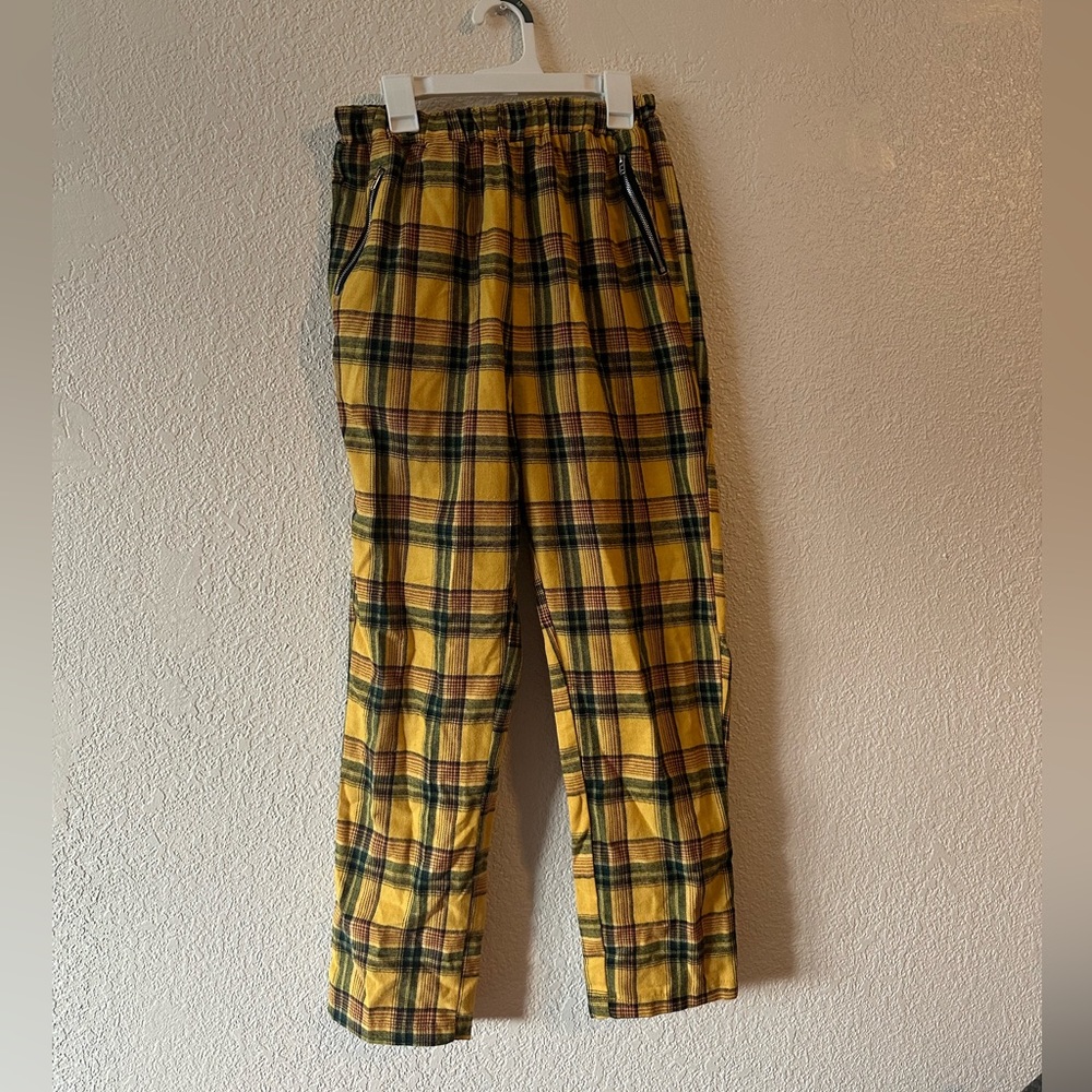 plaid pants
